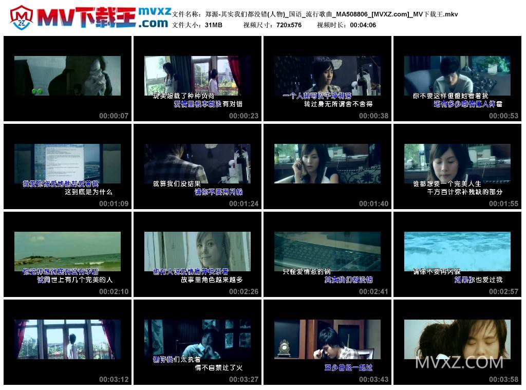 郑源-其实我们都没错(人物)_国语_流行歌曲_MA508806